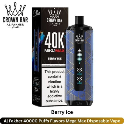 Al Fakher Crown Bar 40000 Puffs Disposable Vape