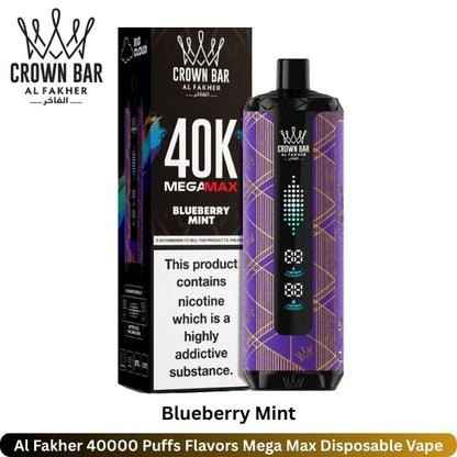 Al Fakher Crown Bar 40000 Puffs Disposable Vape