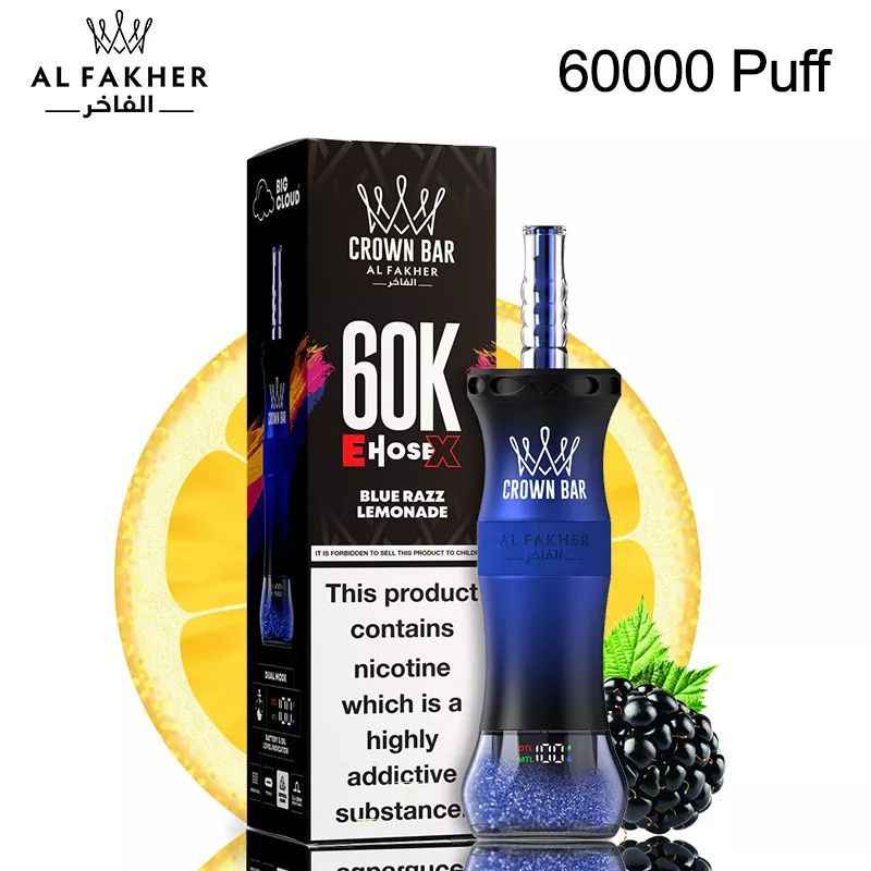 Al Fakher Crown Bar E-Hose X 60000 Puffs Disposable Vape
