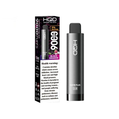 HQD Cuvie Plus 2.0 9000 Puffs Disposable Vape