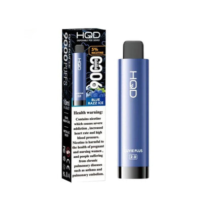 HQD Cuvie Plus 2.0 9000 Puffs Disposable Vape