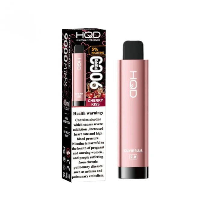 HQD Cuvie Plus 2.0 9000 Puffs Disposable Vape