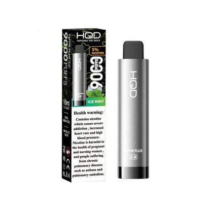 HQD Cuvie Plus 2.0 9000 Puffs Disposable Vape