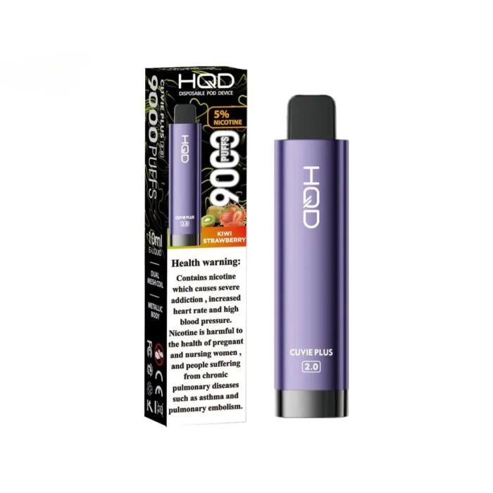 HQD Cuvie Plus 2.0 9000 Puffs Disposable Vape