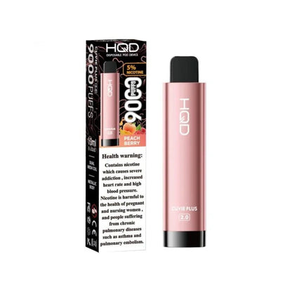 HQD Cuvie Plus 2.0 9000 Puffs Disposable Vape