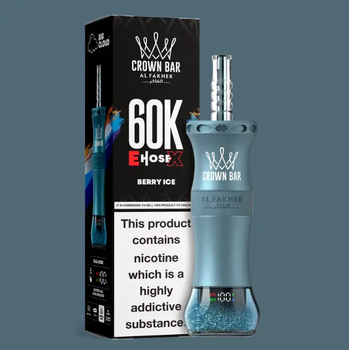 Al Fakher Crown Bar E-Hose X 60000 Puffs Disposable Vape
