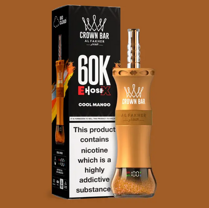 Al Fakher Crown Bar E-Hose X 60000 Puffs Disposable Vape