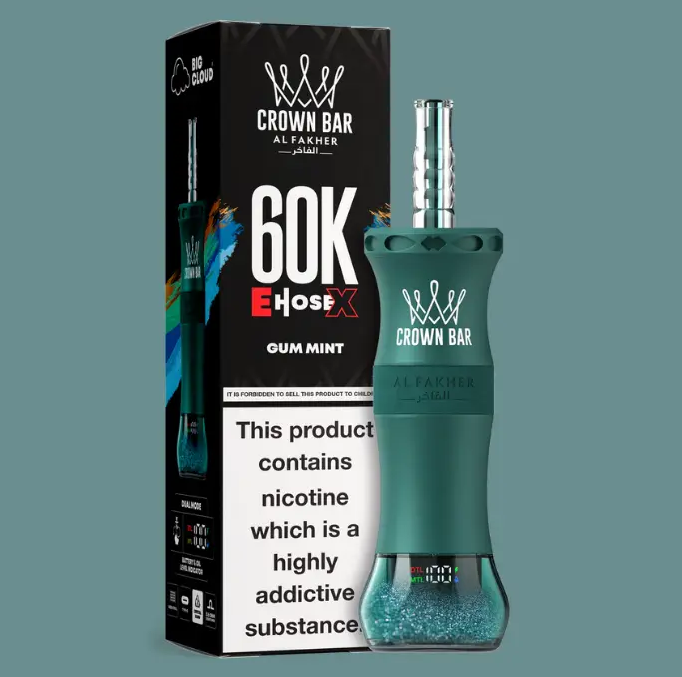 Al Fakher Crown Bar E-Hose X 60000 Puffs Disposable Vape