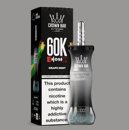 Al Fakher Crown Bar E-Hose X 60000 Puffs Disposable Vape