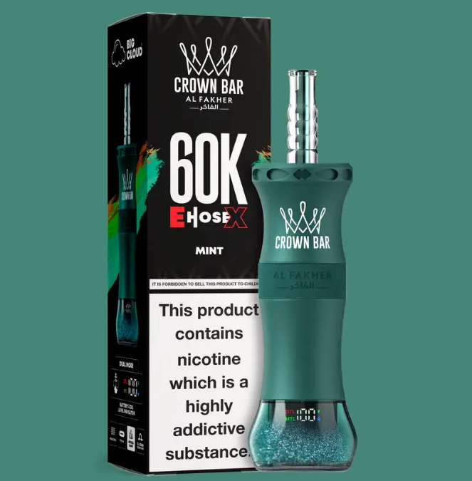 Al Fakher Crown Bar E-Hose X 60000 Puffs Disposable Vape