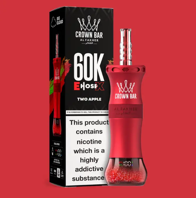Al Fakher Crown Bar E-Hose X 60000 Puffs Disposable Vape