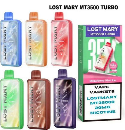 Lost Mary MT35000 Turbo Disposable Vape – Up to 35,000 Puffs