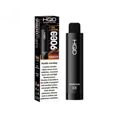 HQD Cuvie Plus 2.0 9000 Puffs Disposable Vape