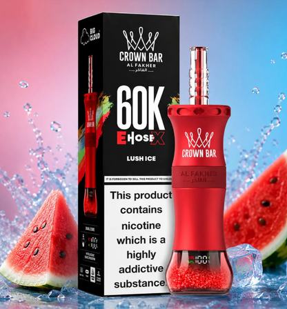 Al Fakher Crown Bar E-Hose X 60000 Puffs Disposable Vape