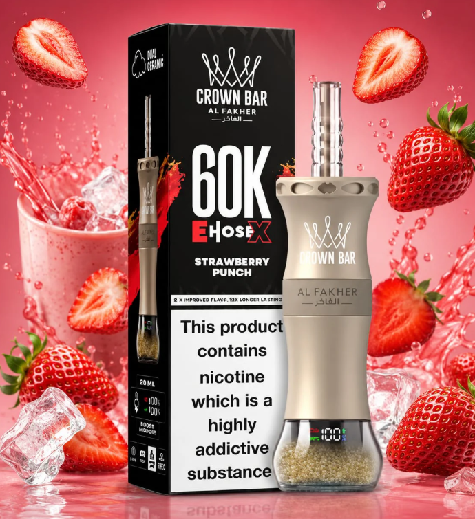 Al Fakher Crown Bar E-Hose X 60000 Puffs Disposable Vape